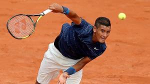 Kyrgios, the Aussie who's beaten Nadal in Wimbledon.