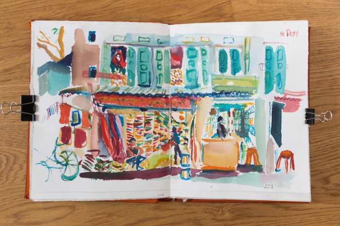 'Sari Shops - Jaipur' 2015 Blancheellis.com