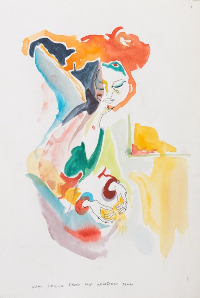 'Sunlight Spills' 2015 Blancheellis.com